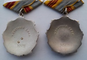 Трудовые Славы 2 и 3 ст.с доками