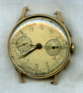 Наручные часы, золото 750 пр.