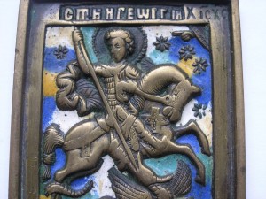 Георгий Победоносец,4 эмали
