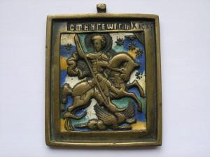 Георгий Победоносец,4 эмали