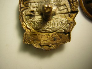 Отличник ВМФ в бронзе____№ 23355