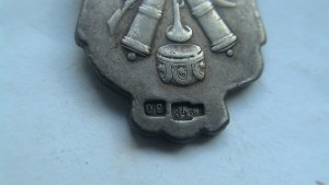 Жетон "100-летие памяти А.В. Суворова". Серебро. Не частый.