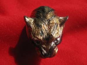 Кольцо "Голова тигра"