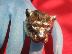 Кольцо "Голова тигра"