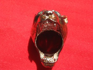 Кольцо "Голова тигра"