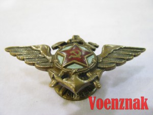 Знак "Летчик морской авиации" ВВС СССР