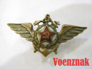 Знак "Летчик морской авиации" ВВС СССР