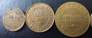 ТЫВА 1934г. 2,3,5,15,20 копеек ТУВА