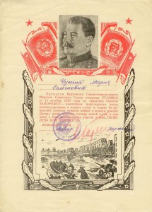 Благодарности Приказы ВГК 33 - 273 на женщину - ЛЮКС