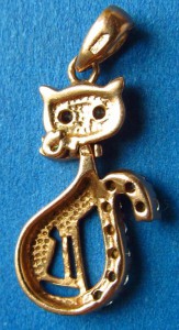 Подвеска "Котик" ЗОЛОТО 585 пр.