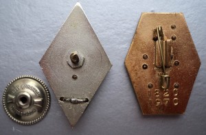 ромб Инж.Ак. им Дзержинского и знак 150 лет данной академии