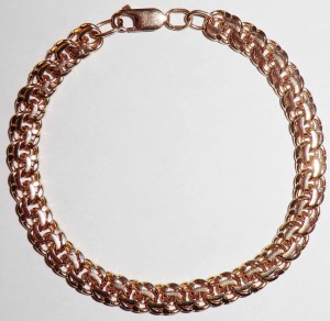 Браслет Кардинал - 20,86 г - 21,5 см - 585 проба