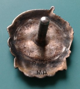 Отличник ВМФ серебро