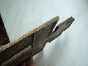 Крест (эмаль), 23х15.