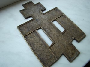Крест (эмаль), 23х15.
