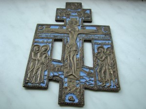 Крест (эмаль), 23х15.
