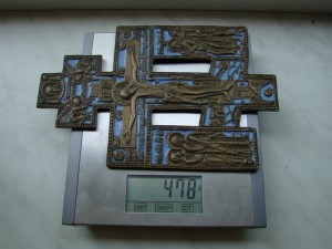 Крест (эмаль), 23х15.