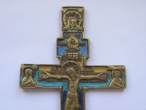 Крест,6 эмалей