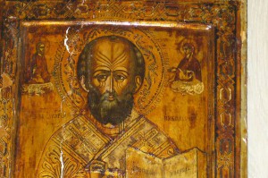 Икона Святой Николай Чудотворец - ковчег