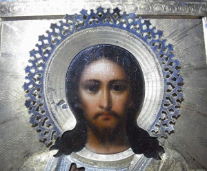 Г-дь Вседержитель, 18 на 14, серебро, позолота