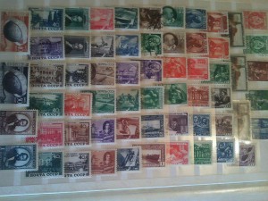 вся серия марок 1958,1959гг
