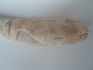 Член моржовый в резьбе