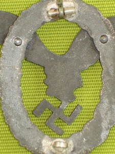 Знак Пилота Люфтваффе. "Friedrich Linden. Lüdenscheid".