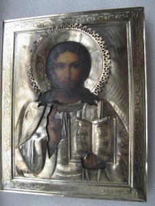 Г-дь Вседержитель, 18 на 14, серебро, Отличная