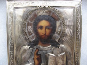Г-дь Вседержитель, 18 на 14, серебро, Отличная