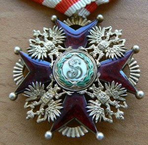 Орден Св Станислава 3 степени
