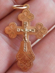 Печатка+крестик 585пр по 900р за гр.