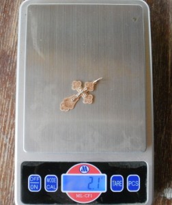 Печатка+крестик 585пр по 900р за гр.