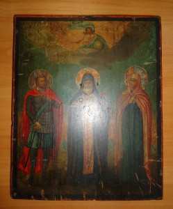 Икона Святой Александр Невский и другие