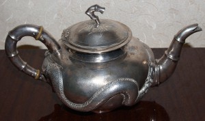 Чайный сервиз. Китай. Драконы.