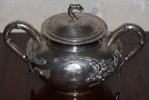 Чайный сервиз. Китай. Драконы.
