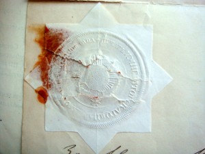Грамота на Орден Станислава 1-й ст. Автограф Александра II