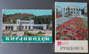Много наборов открыток