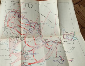 Великая победа на Волге, оперативные карты боевых действий