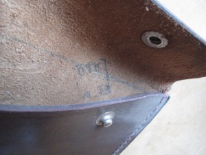 Сумка планшет  МИЛИЦИЯ  штамп 51 г.