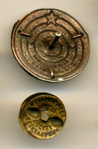 ОСОАВИАХИМ СССР, ЗА СТРЕЛЬБУ, КРУГЛЫЙ, СЕРЕБРЕНИЕ