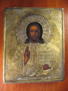 Спаситель.Серебро 84 пробы.1891.Состояние !