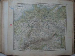 Учебный Атлас. Э.фон Сидова. 1858г. Посвящается Императору.