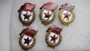 Пять Гвардий военных лет.
