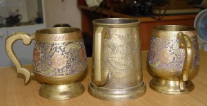 Лот: 3 Красивых Кружки. ИНДИЯ.