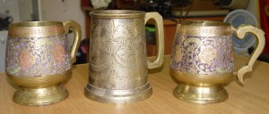 Лот: 3 Красивых Кружки. ИНДИЯ.