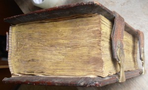КНИГА СТОЛЬНИКА КНЯЗЯ  В.И. ВОЛКОНСКОГО. 17 век.