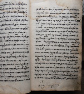 КНИГА СТОЛЬНИКА КНЯЗЯ  В.И. ВОЛКОНСКОГО. 17 век.