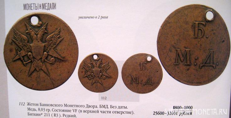 Жетон банковского двора