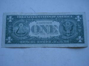 1 доллар США 1957г.Silver Certificate