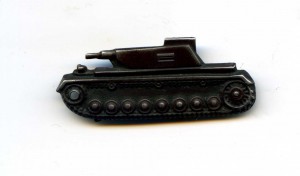 Уничтоженый танк